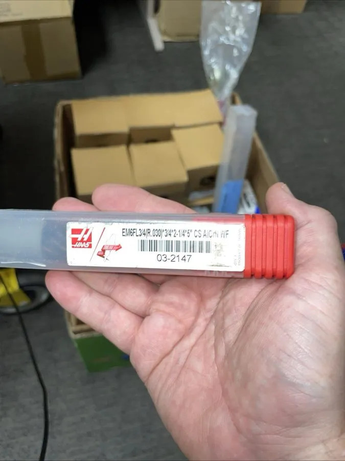 Режущий инструмент HAAS TOOLING 03-2147: 3/4" Ø Carbide End Mill, 6 Flute, Hybri — фото лота 1