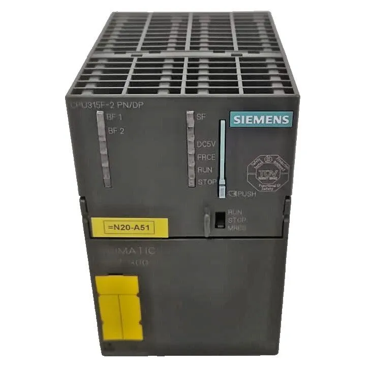 ПЛК Siemens 6ES7315-2FH13-0AB0 SIMATIC CPU315F-2 PN/DP — фото лота 1
