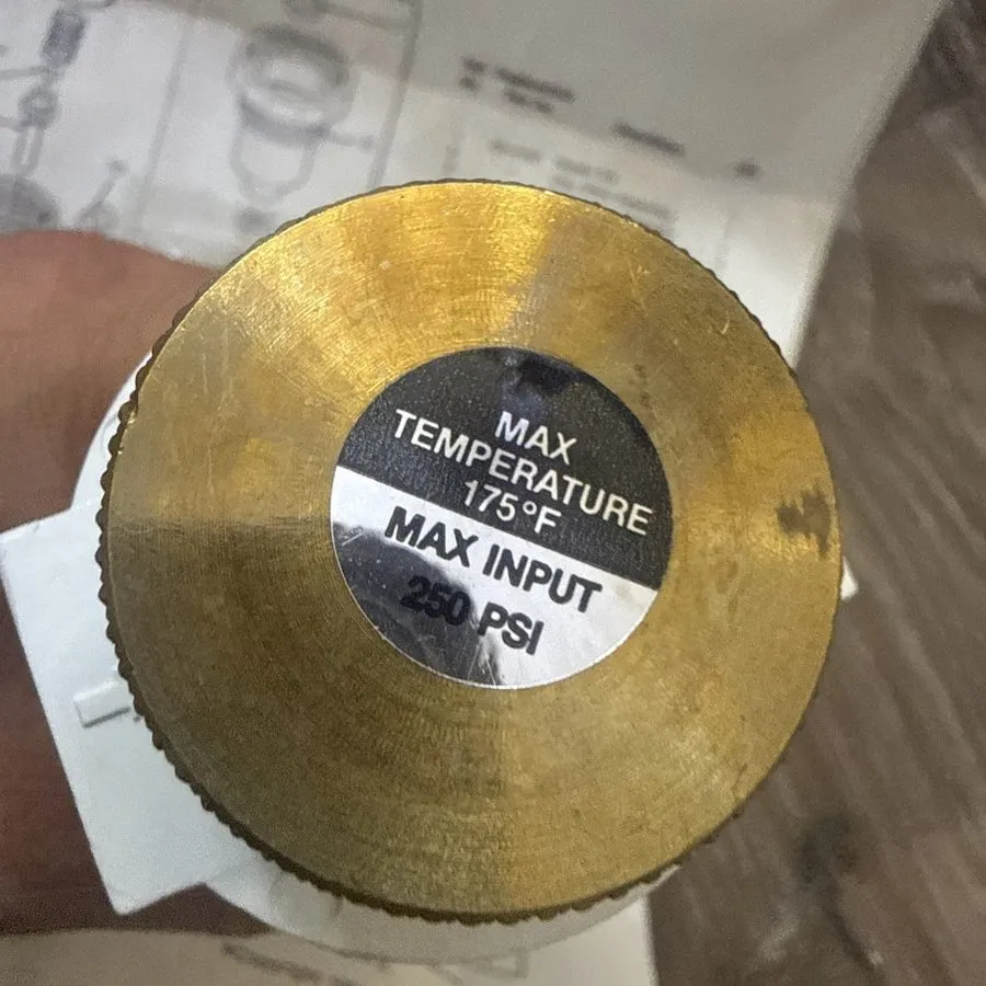Трубопроводная арматура Vintage DeVilbiss HAR-555 Air Pressure Regulator 3/8" NP — фото лота 2