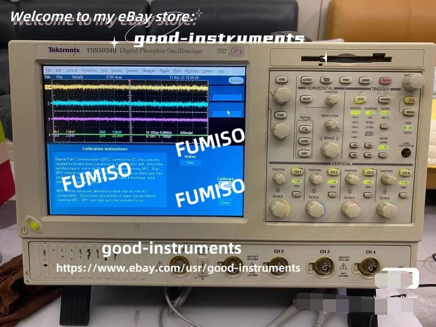 Осциллограф Tektronix TDS5034B Oscilloscope Digital 4ch 350MHz Bandwidth 5GS/s