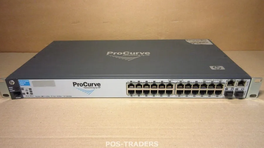 Коммутатор HP ProCurve J9085A 2610-24 24x Port 10/100 L3 Managed Switch 2x SFP 2