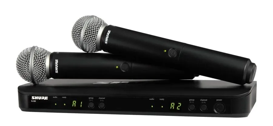Радиосистема Shure BLX288/SM58 Dual Handheld Wireless SM58 Microphone System 202