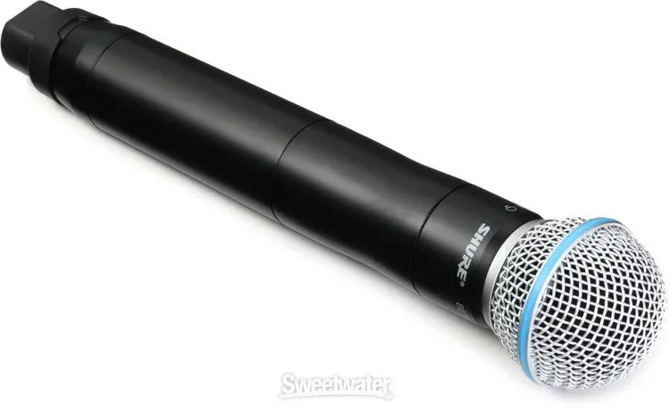 Радиосистема Shure QLXD2/BETA58A Wireless Handheld Microphone Transmitter V50 Ba — фото лота 1
