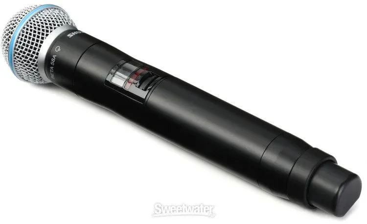 Радиосистема Shure QLXD2/BETA58A Wireless Handheld Microphone Transmitter V50 Ba — фото лота 2