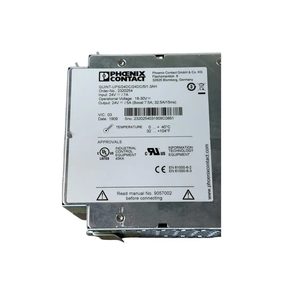 Блок питания Phoenix Contact 2320254 QUINT-UPS/24DC/24DC/5/1.3AH Power Supply
