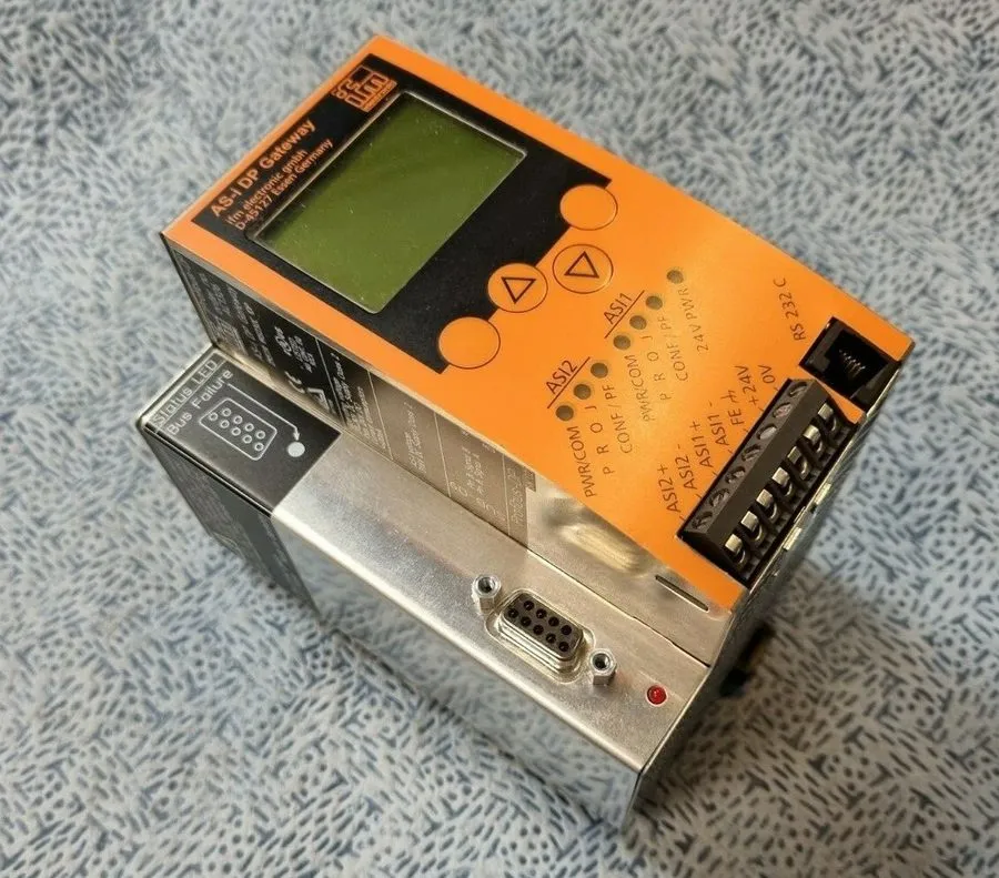 Шлюз полевой шины AC1326 AS-i DP GATEWAY PROFIBUS DP IFM — фото лота 1