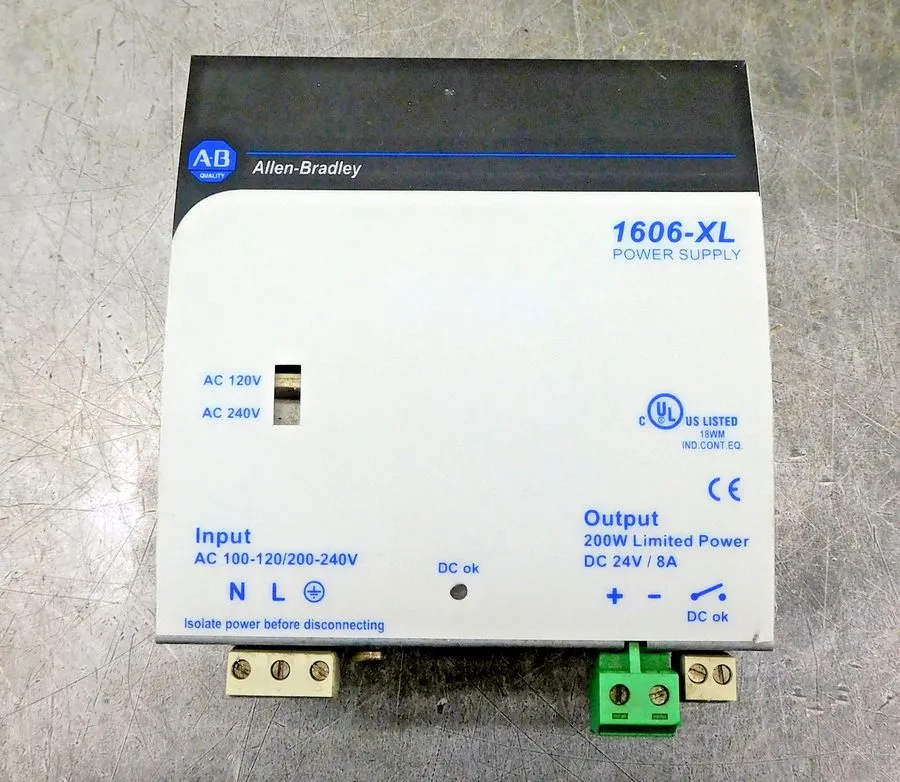 Блок питания Allen-Bradley 1606-XLDNET8 24V 8A N+1 Redundant Power Supply 192 Wa