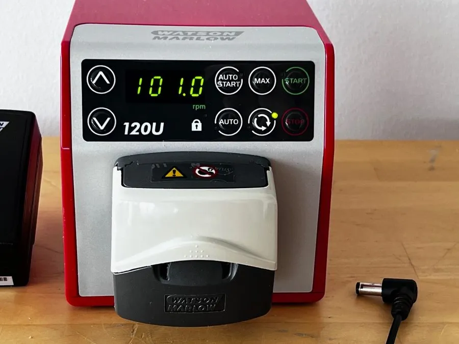 Насос Watson-Marlow 2021, 120 U/DV Peristaltic Pump, Flow 0.02-170mL/min — фото лота 2