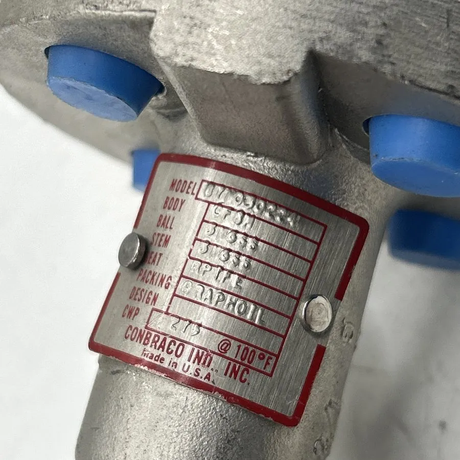Клапан Conbraco 871030224 Stainless Steel 1/2” Ball Valve, 30 Day — фото лота 2