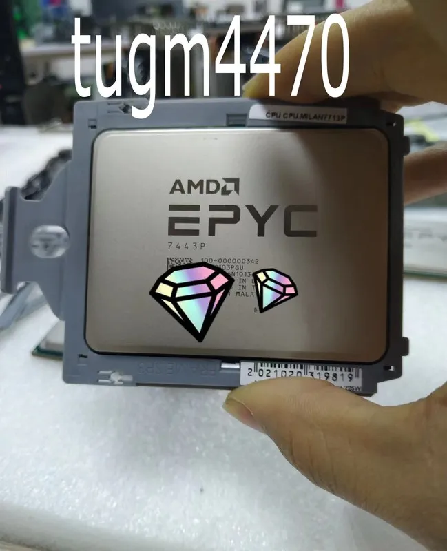Процессор 100-000000342 Unlocked BULK AMD EPYC 7443P 2.85GHz 24-core 200W Proces
