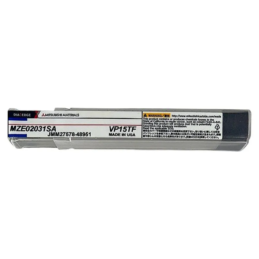 Режущий инструмент Mitsubishi MZE02031SA VP15TF 2-Flute Ball Nose Carbide End Mi — фото лота 1