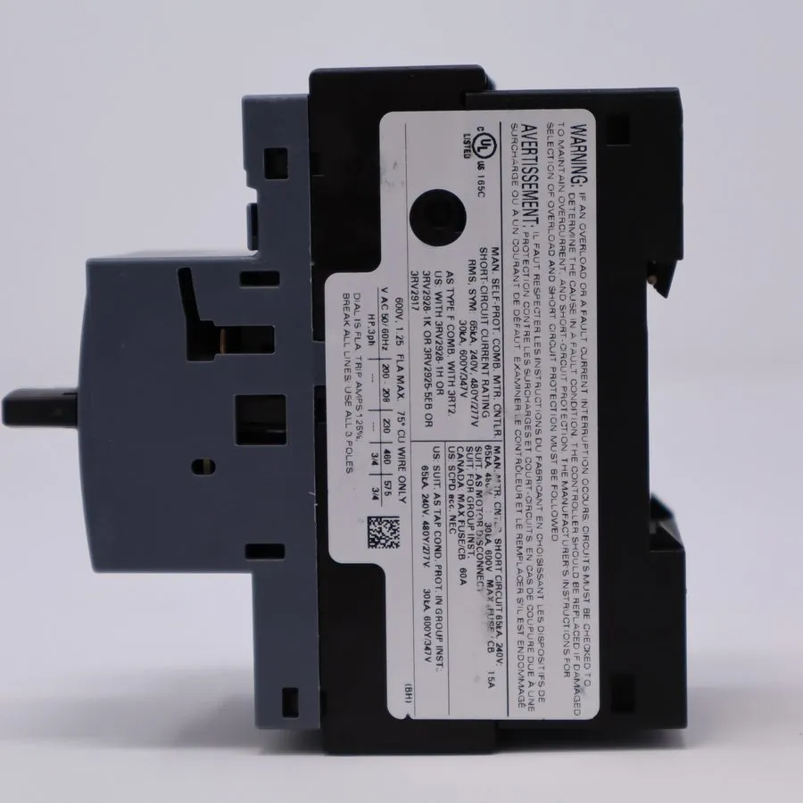 Автоматический выключатель SIEMENS Motor Protection Circuit Breaker 3RV2011-1EA1