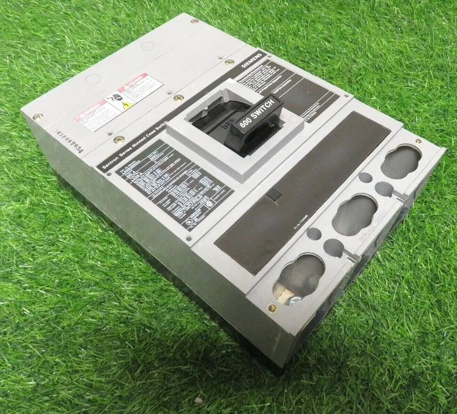 Автоматический выключатель SIEMENS SENTRON BREAKER LXD63S600A 600A 600 A AMP 600