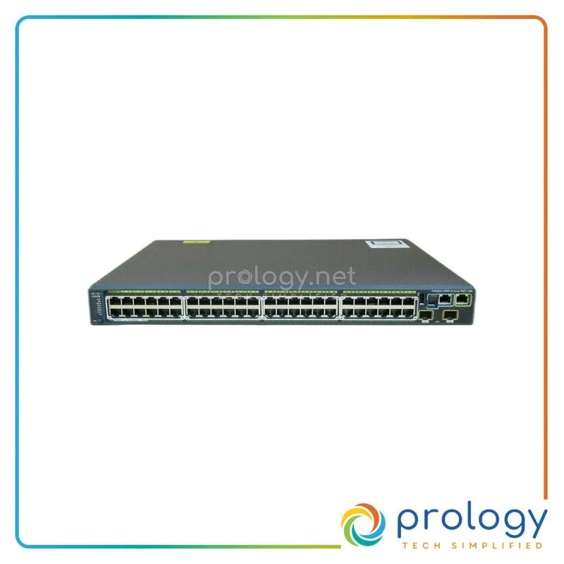 Коммутатор Cisco 2960S 48 Port Gigabit 370W PoE+ Switch, WS-C2960S-48LPD-L