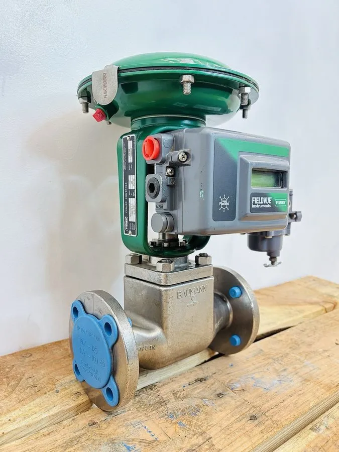 Клапан BAUMANN ACTUATOR CONTROL VALVE 2" 150 W/ FISHER CONTROLS DVC2000