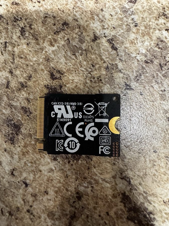 SSD-накопитель Samsung PM991 128GB M.2 2280 NVMe Solid State SSD MZ9LQ128HBHQ-00 — фото лота 1