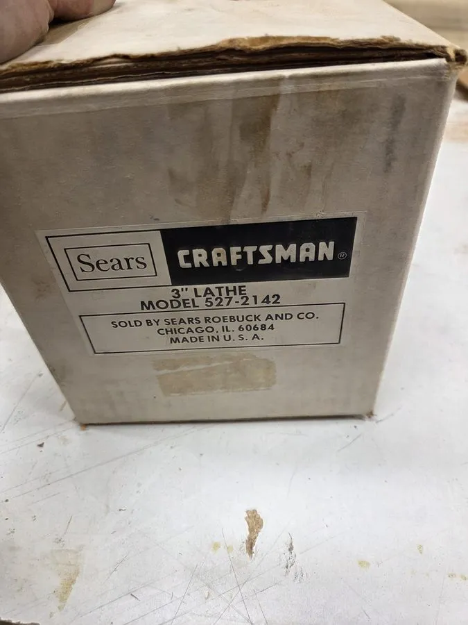 Оборудование ЧПУ Vintage Craftsman 3" Metal Lathe (Model 527-2142) — фото лота 1