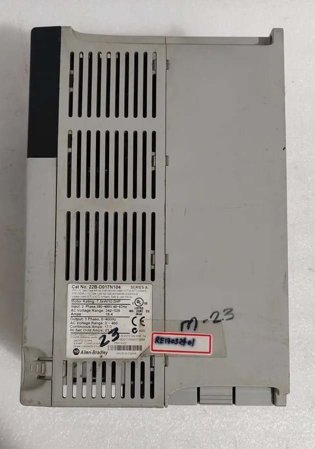 Частотный преобразователь Allen Bradley 22B-D017N104 PowerFlex 40 7.5kW 10HP AC