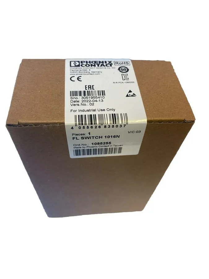 Коммутатор Phoenix Contact 1085255 Ethernet Switch 16 Ports RJ45 10/100 Mbps — фото лота 1