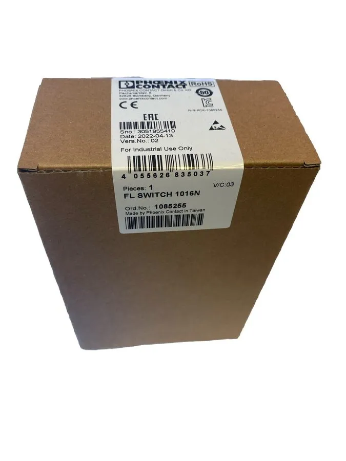 Коммутатор Phoenix Contact 1085255 Ethernet Switch 16 Ports RJ45 10/100 Mbps — фото лота 2