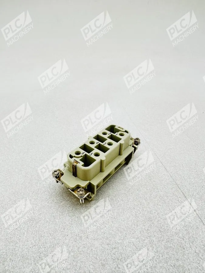 Разъём HARTING Connector 09310062701 6-core 35A HAN 6 HSB-F — фото лота 2