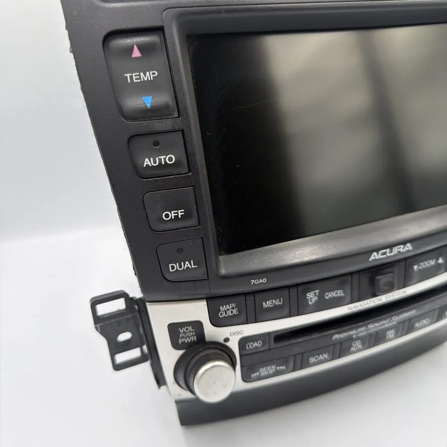 ПЛК 04-2008 ACURA TSX CD DVD MP3 NAVIGATION MONITOR SCREEN RADIO STEREO CLIMATE — фото лота 1