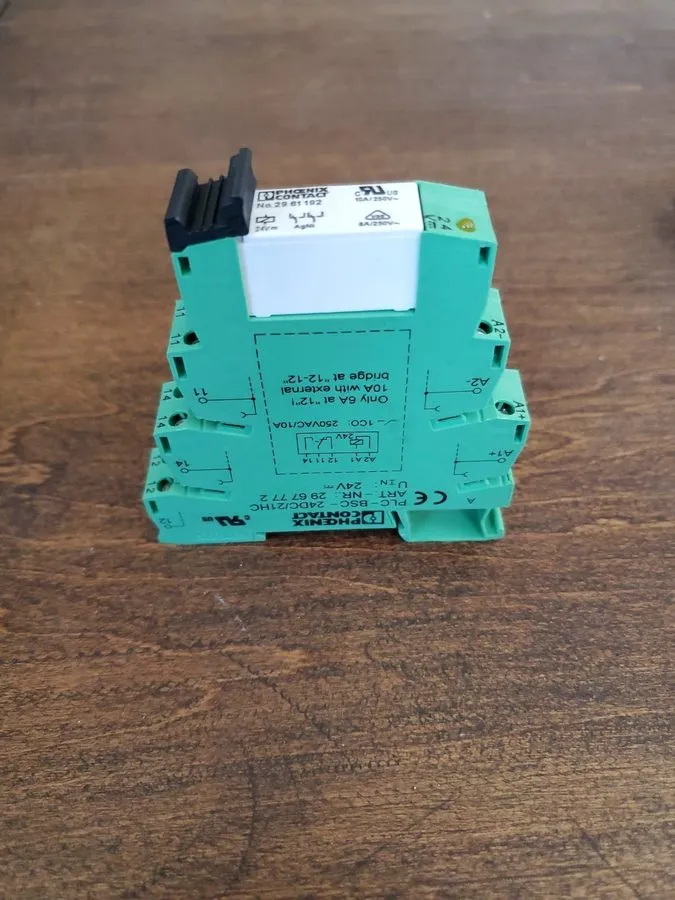 Колодка реле PHOENIX CONTACT PLC-BPT- 24DC/21HC RELAY SOCKET — фото лота 2