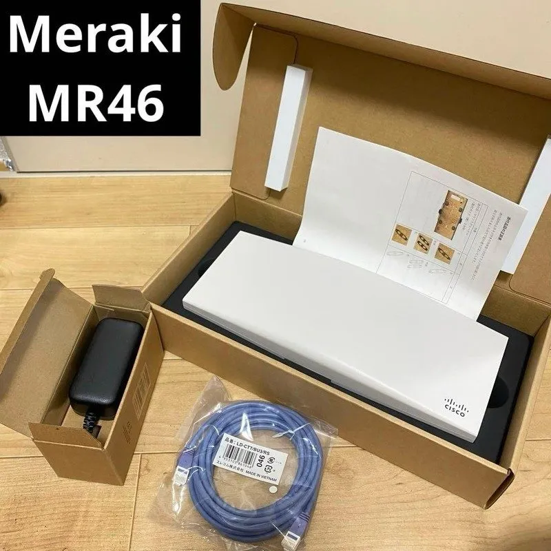 Точка доступа Wi-Fi Cisco Meraki MR46-HW-L Wi-Fi 6 Cloud Managed Wireless Access