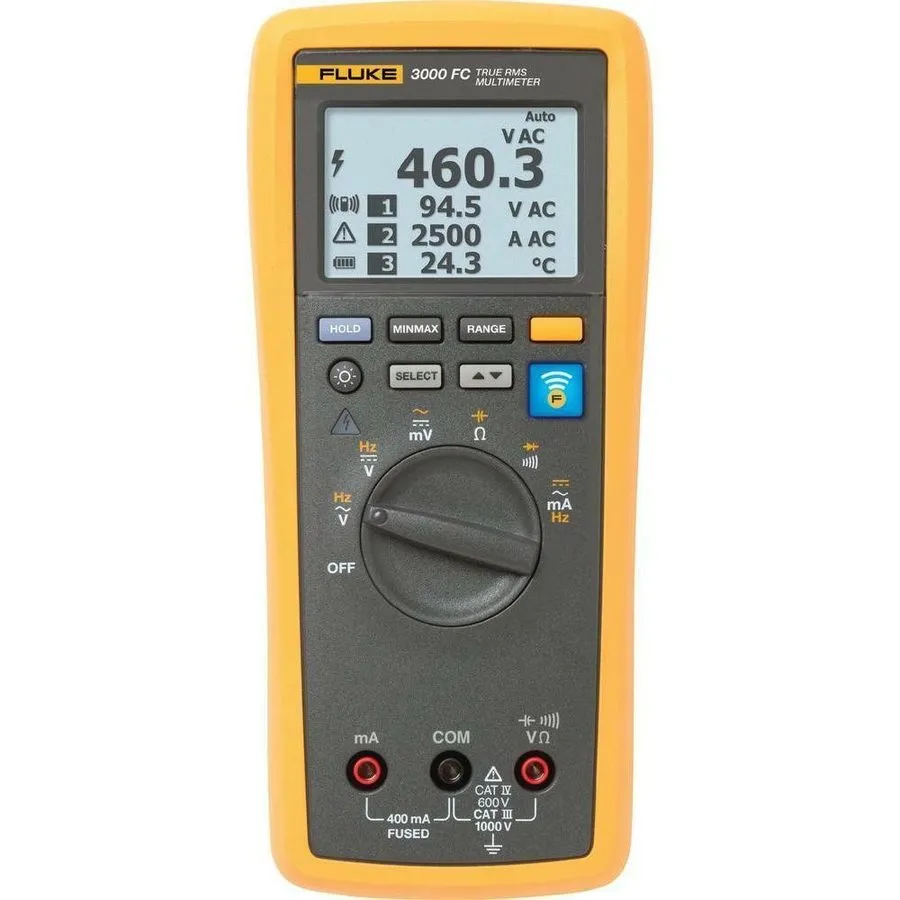 Мультиметр FLUKE 3000FC Wireless multimeter TRUE RMS MULTIMETER W/ LEADS WORKS G