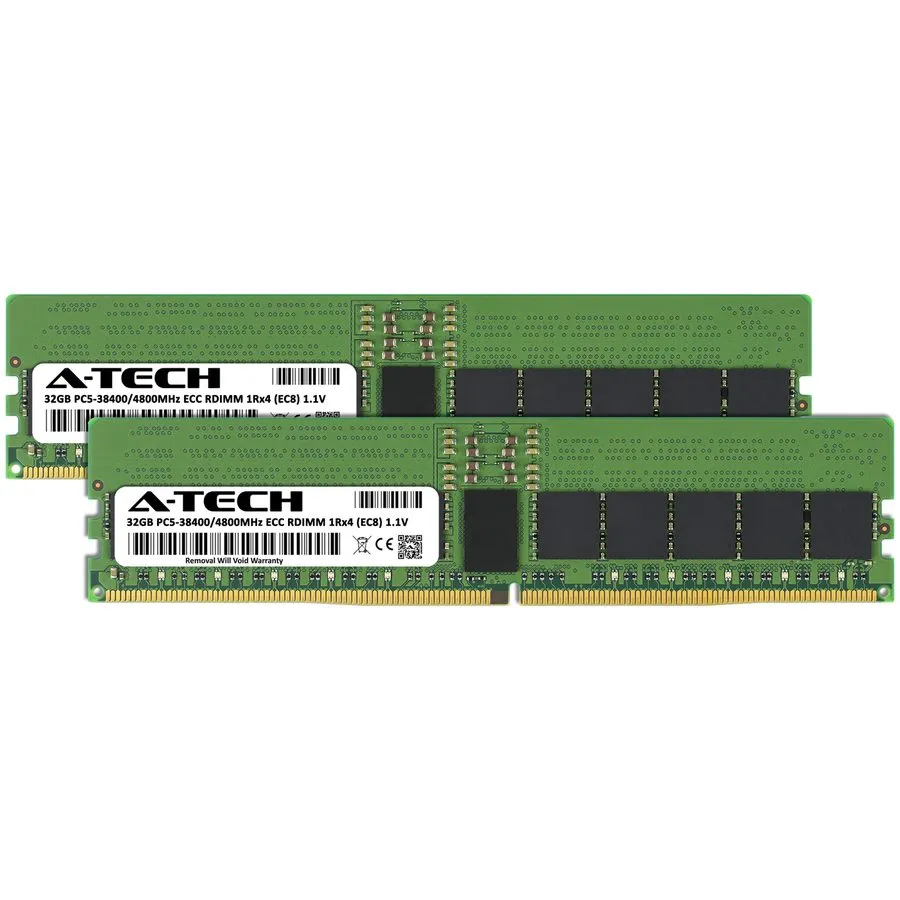 Модуль памяти 16GB 1Rx8 PC5-4800 EC8 RDIMM Supermicro 121E-NE3X12R 521E-WR Memor