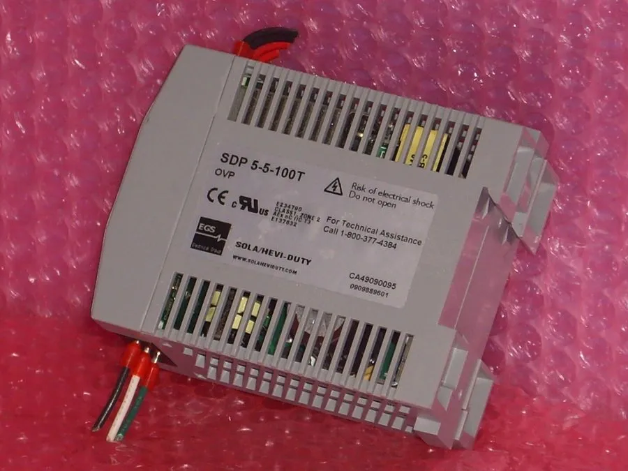 Блок питания SolaHD Emerson SDP 5-5-100T & SDP 3-15-100T DIN Rail Power Supply