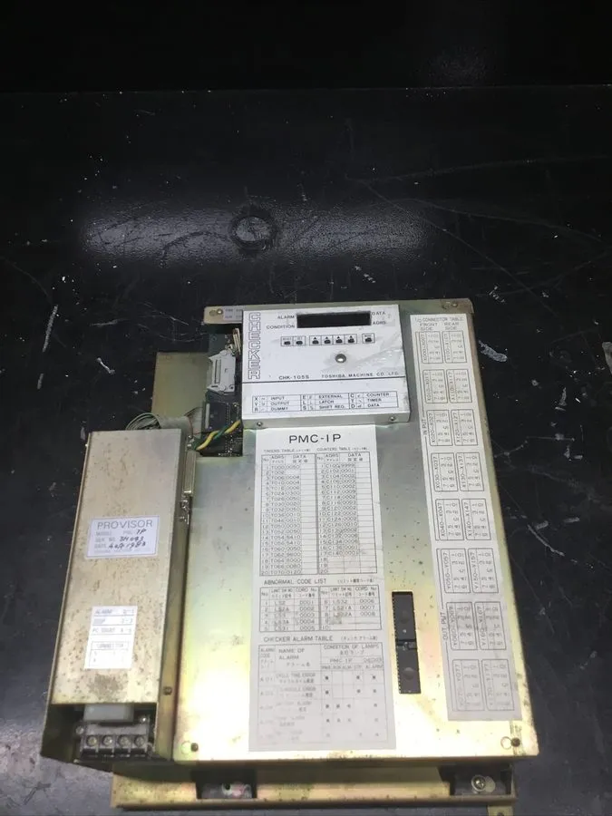 Оборудование ЧПУ Toshiba CHK-105S Injection Molding Machine Control Panel Provis