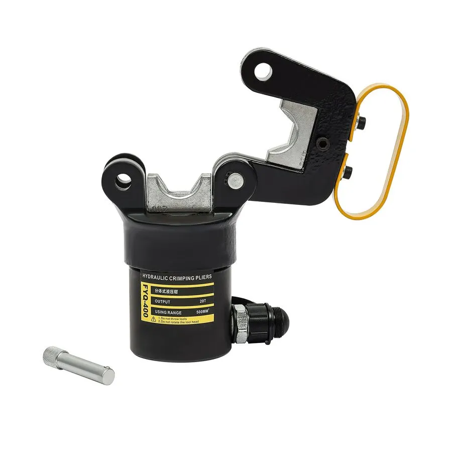 Кабель 20 Ton Hydraulic Crimper Crimping Tool Cable Wire Hose Lug Terminal+12 Di — фото лота 2