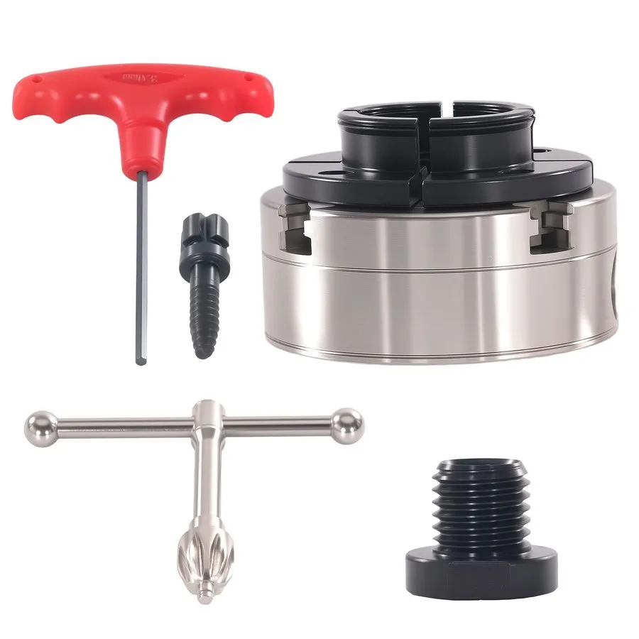 Режущий инструмент 4-Jaw Self-Centering Lathe Chuck 3.75" M33x3.5 Mount
