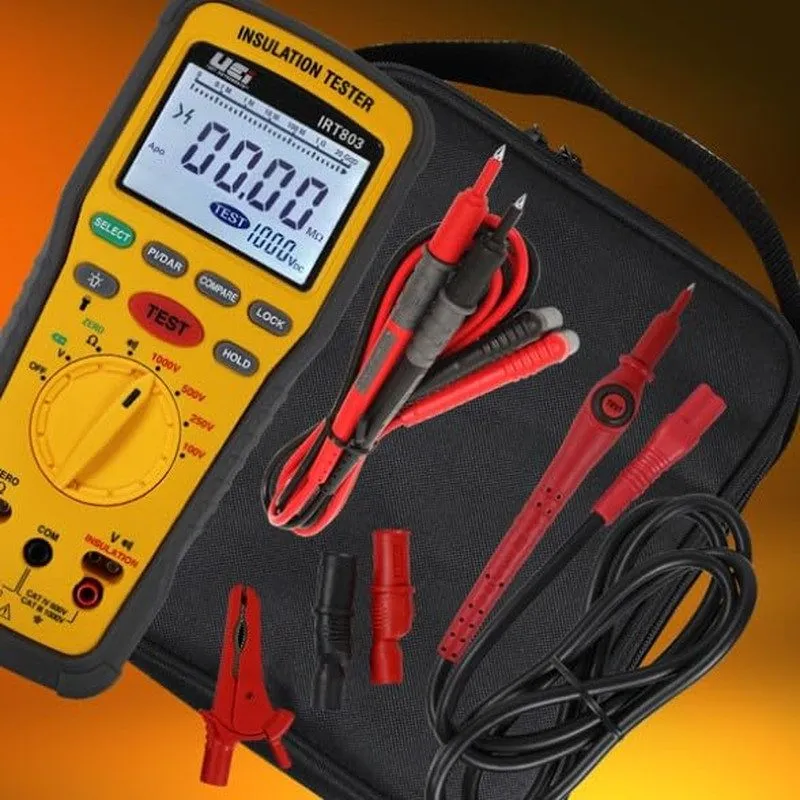 Тестер Uei IRT803 Insulation Resistance Tester 600V AC/DC, Megohmmeter Measures