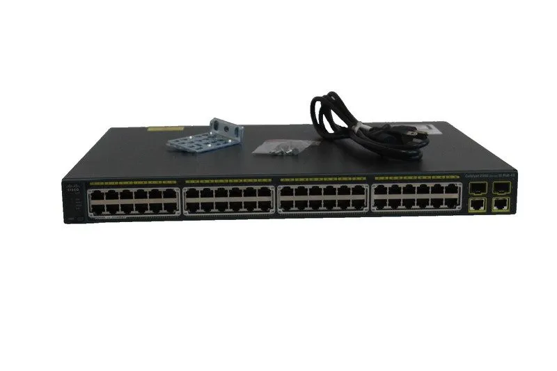 Коммутатор Cisco Catalyst WS-C2960-48PST-S 48-Port 10/100 PoE 2xGbE 2xSFP Switch