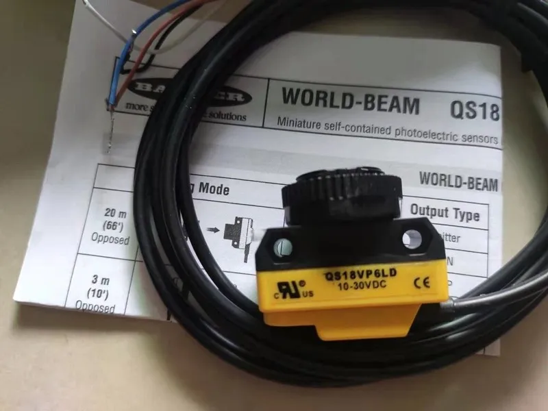 Фотоэлектрический датчик Banner QS18VP6LD PHOTOELECTRIC SENSOR