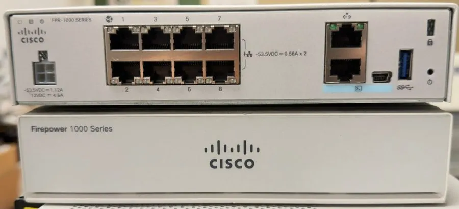 Межсетевой экран Cisco Firepower 1010 Security Firewall Appliance