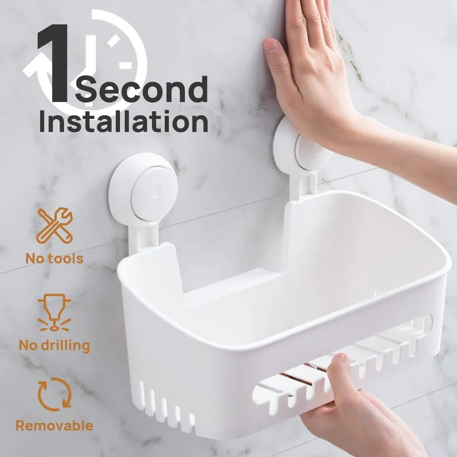 Вакуумная присоска LEVERLOC ZW993-US1 Suction Cup Shower Caddy Bathroom Organize