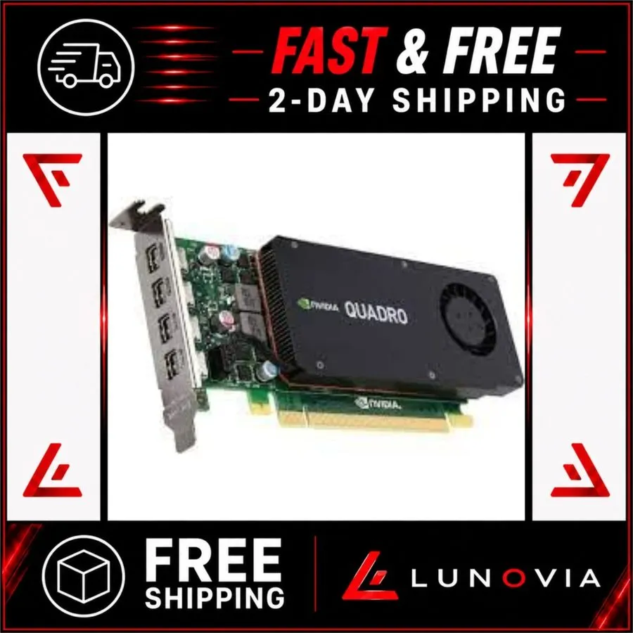 GPU-ускоритель NVIDIA Quadro K1200 4 GB GDDR5 PCI Express 2.0 16X Graphics Video