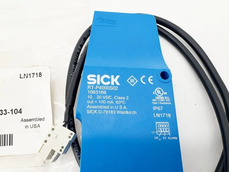 Датчик приближения Sick RT-P4000S02 Photoelectric Proximity Sensor 1063169 10-30 — фото лота 1