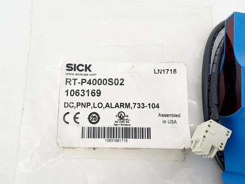 Датчик приближения Sick RT-P4000S02 Photoelectric Proximity Sensor 1063169 10-30 — фото лота 2