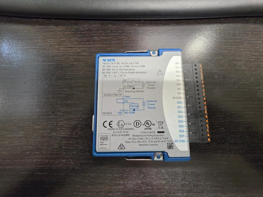 Модуль ввода-вывода NATIONAL INSTRUMENTS NI-9375 Digital Input / Output Module — фото лота 1