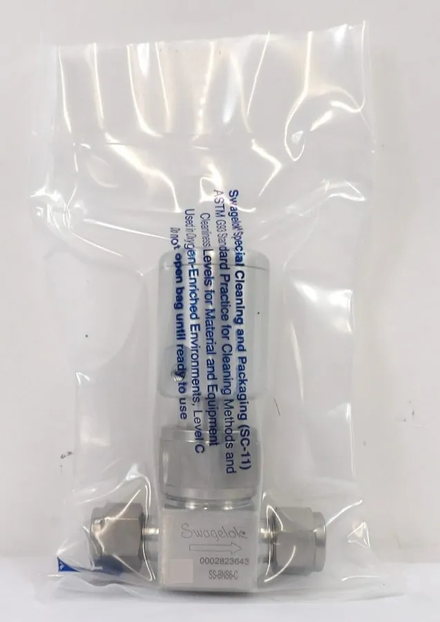 Клапан Swagelok SS-BNS6-C Bellows Valve 30 Day