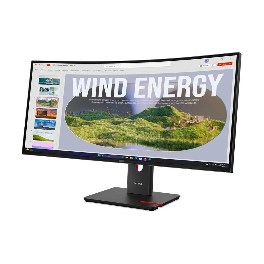 Монитор Lenovo ThinkVision T34WD-40 computer monitor 86.4 cm (34") 3440 x 1440 p