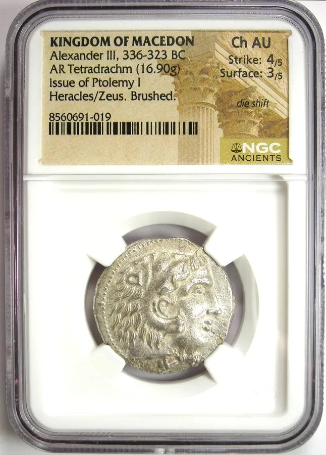 Лабораторный прибор Alexander the Great III AV Stater Gold Macedon Coin 336-323