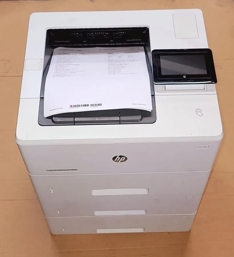 Лазерный принтер HP LaserJet Enterprise M506X Laser printer (F2A70A) Page Count