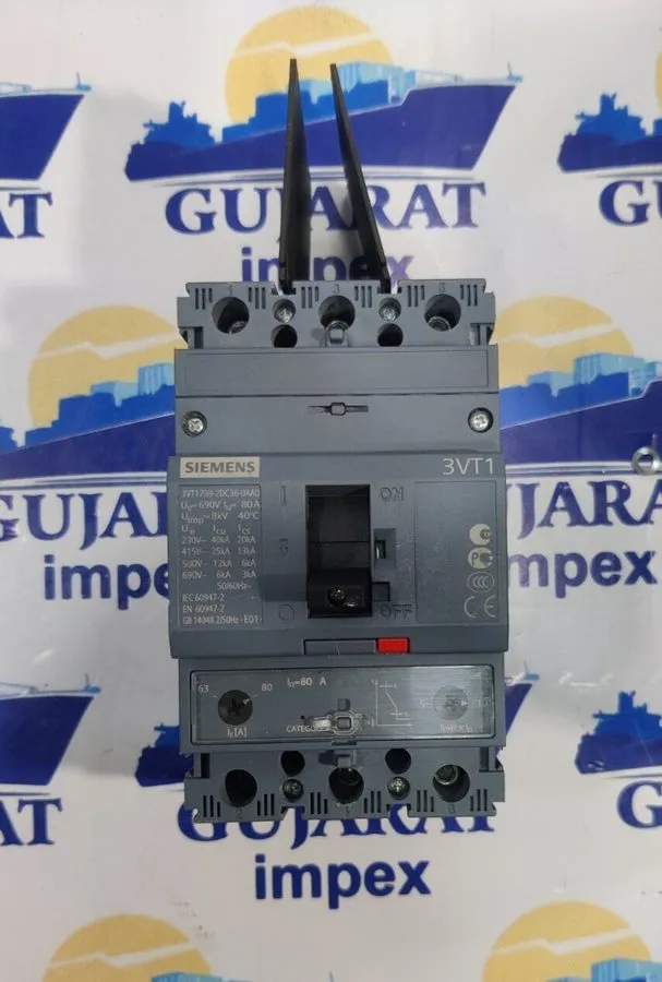 Автоматический выключатель SIEMENS Circuit breaker 3VT1708-2DC36-0AA0 80A — фото лота 2