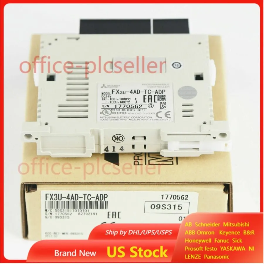 ПЛК Mitsubishi FX3U-4AD-TC-ADP