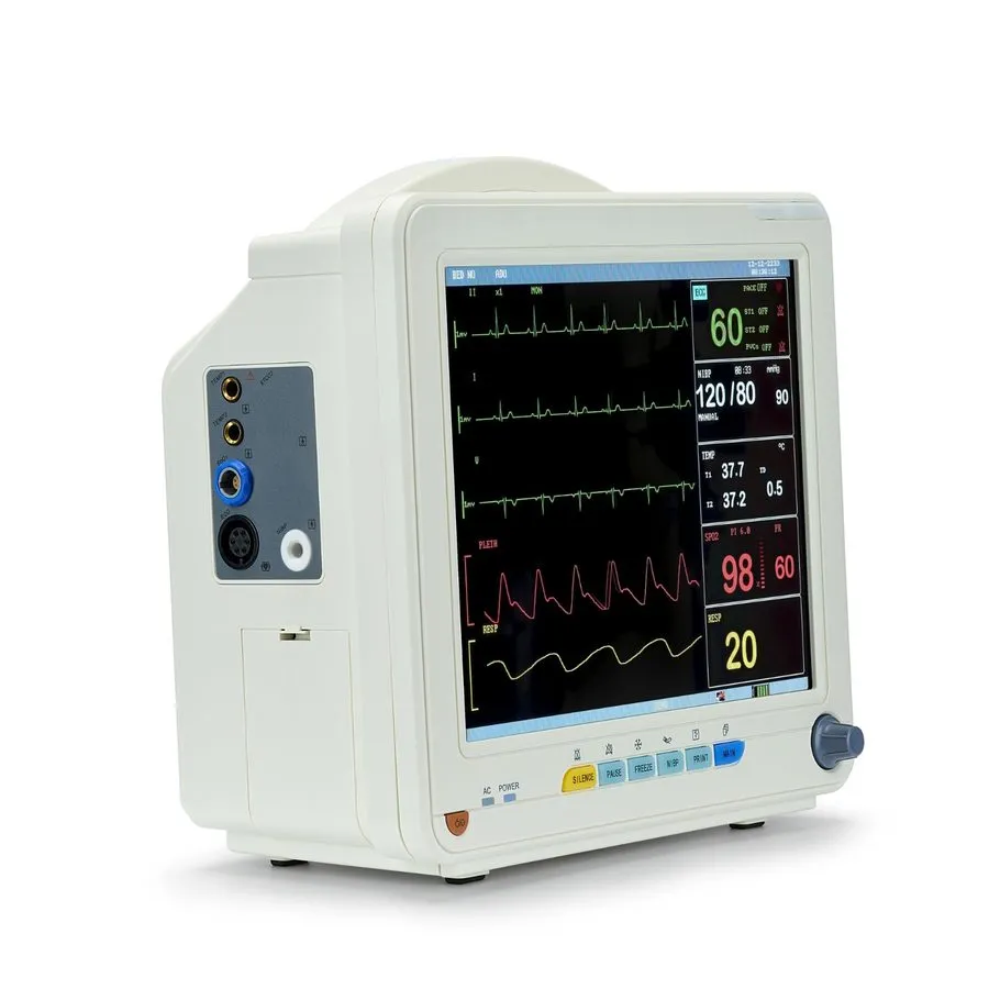 Электрокардиограф 12" VET Multi-Parameter Patient Monitor ECG/NIBP/TEMP/RES/SPO2